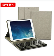 Load image into Gallery viewer, Wireless Bluetooth Keyboard Case with Keyboard for iPad 9.7&quot; 17/18 A1822, A1823 and A1893
