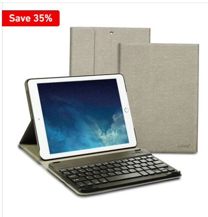 Wireless Bluetooth Keyboard Case with Keyboard for iPad 9.7